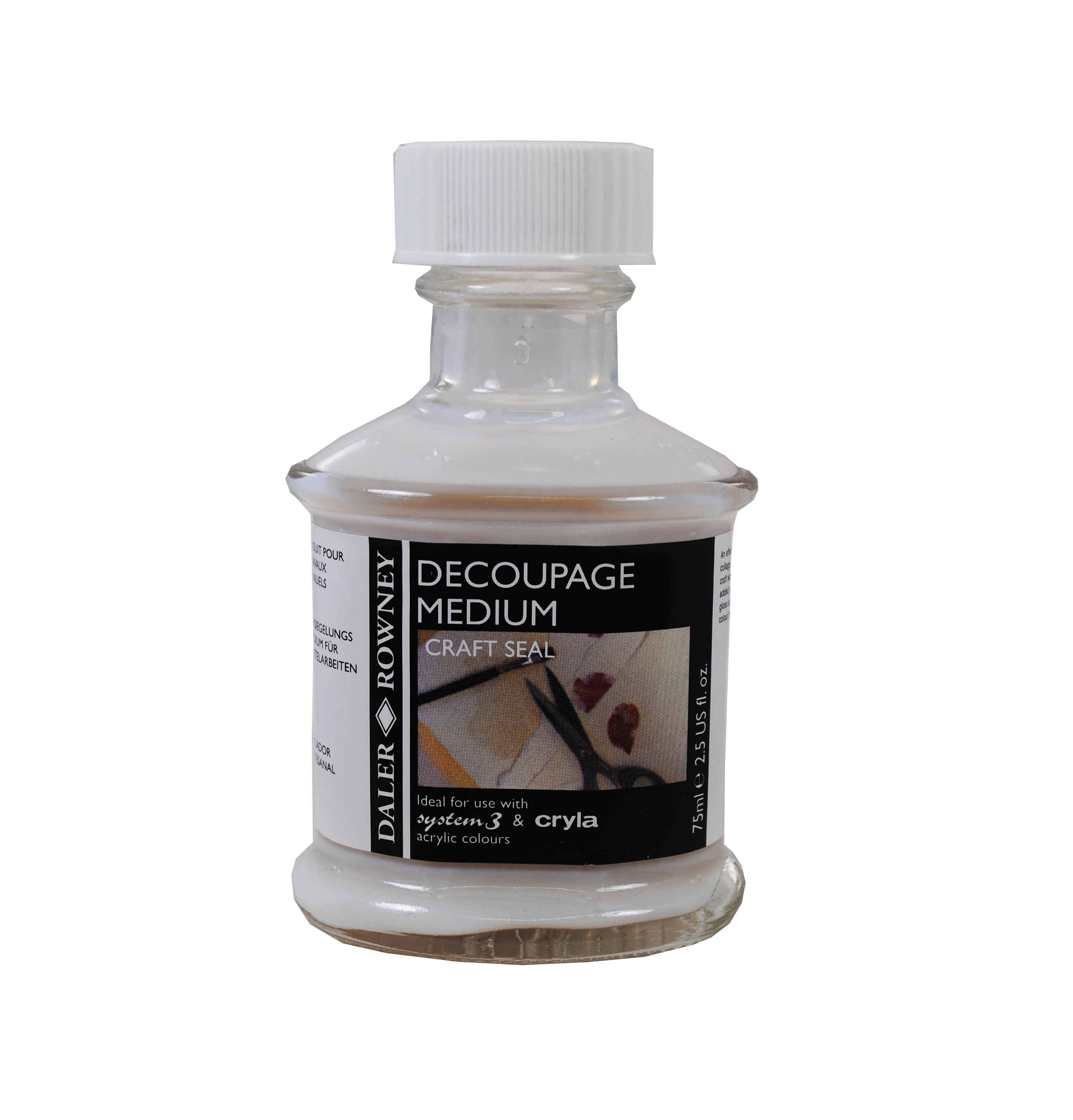 Mediu tehnica decupajului 75ml, Daler Rowney