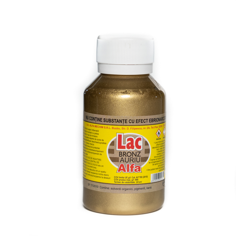 Lac bronz auriu 100 ml