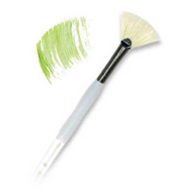 Pensule Soft Grip, Royal Brush, Bristle fan