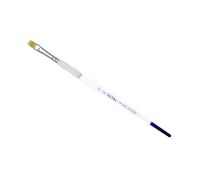 Pensule Soft Grip, Royal Brush,  Gold taklon comb™