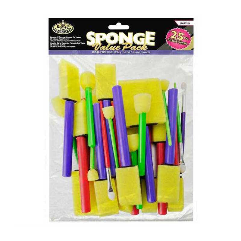 Set pensule burete 25 piese