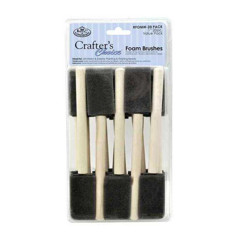 Set pensule burete sintetic 20 bucati