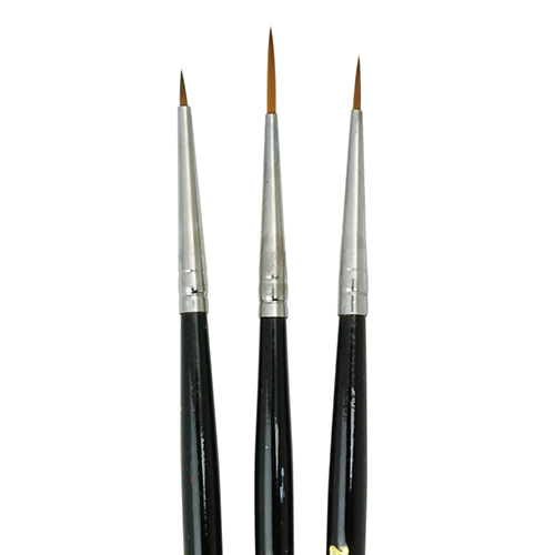 Set 3 pensule rotunde Royal Knight Set 3 pensule rotunde Royal Knight