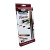 Set culori acuarela Royal & Langnickel 12x12ml cu 2 pensule