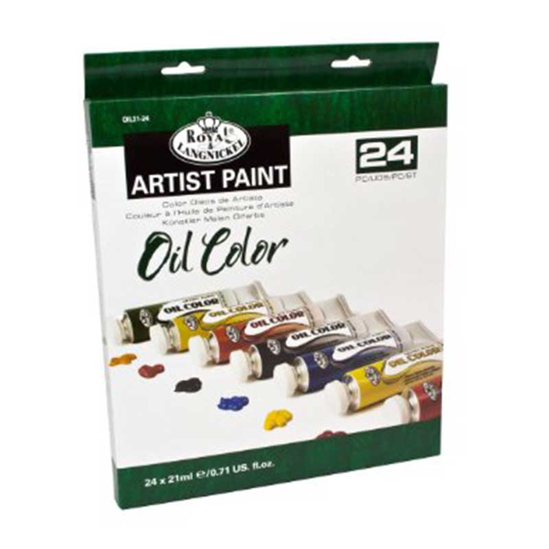 Set culori ulei 24x21ml Royal & Langnickel