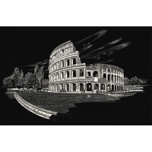Set gravura, Royal Langnickel - Famous Places, 05 - Colosseum