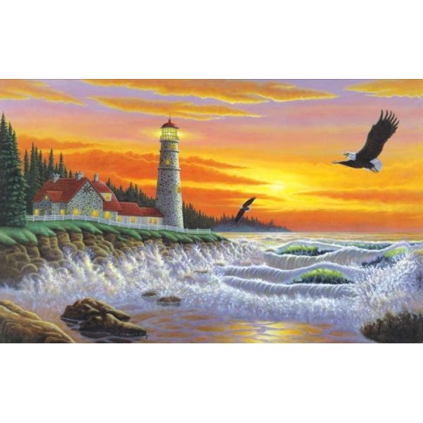 Set pictura pe numere adulti, Royal Langnickel, 27 - Guiding Light