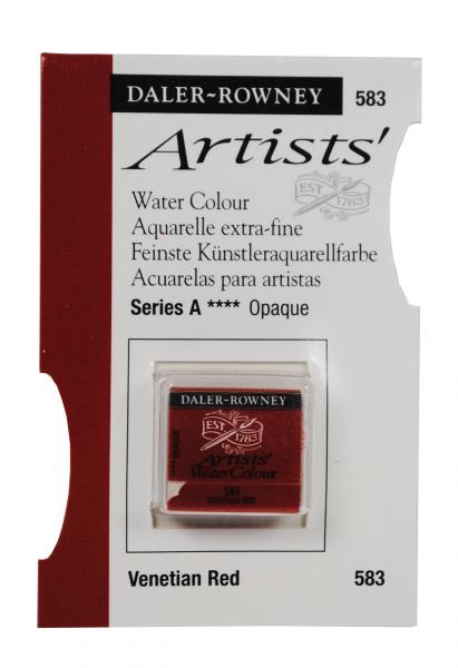 Acuarele Artists' Watercolour Half Pan, 583 - Venetian Red