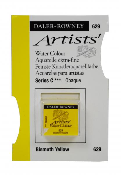 Acuarele Artists' Watercolour Half Pan, 629 - Bismuth Yellow