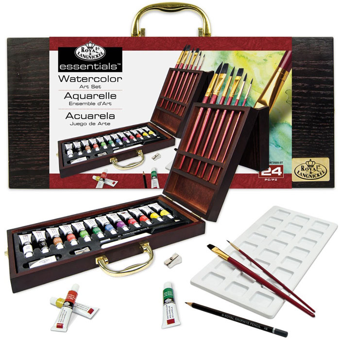 Set de pictura Artist Premier Royal & Langnickel – culori acuarela