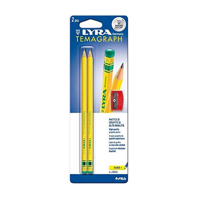 Set 2 creioane H LYRA TEMAGRAPH cu ascutitoare