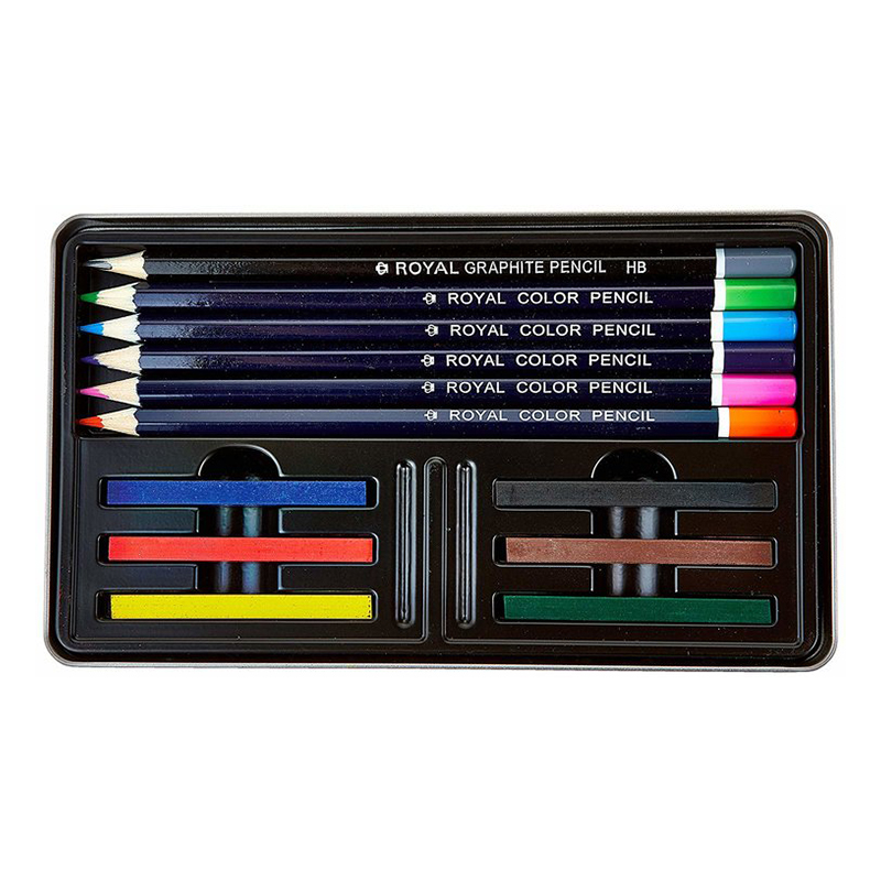 Set creioane desen Still Life Drawing Royal Langnickel