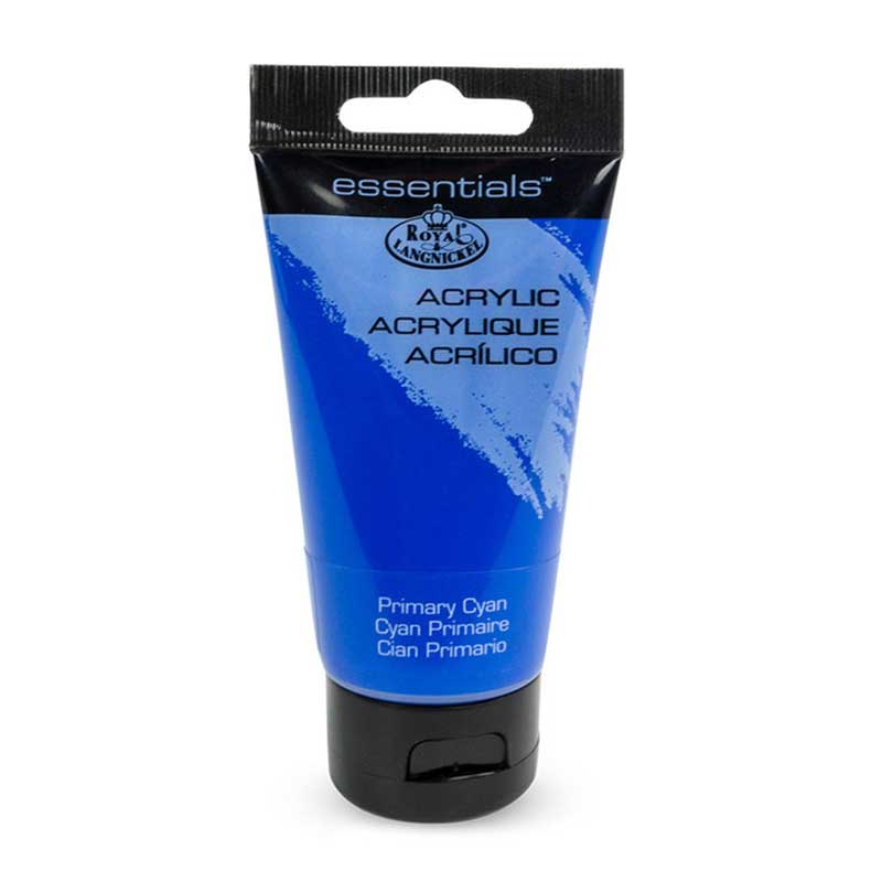 Culori-acrilice,-Royal-&-Langnickel,-Primary-Cian,-75-ml