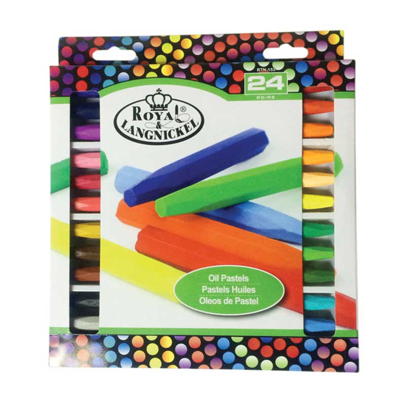 Set 24 pasteluri uleioase Coolart Royal & Langnickel