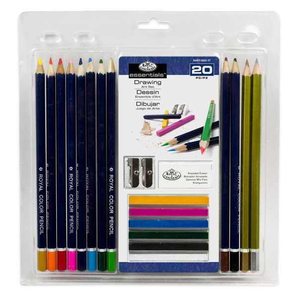 Set creioane colorate 20 piese Royal