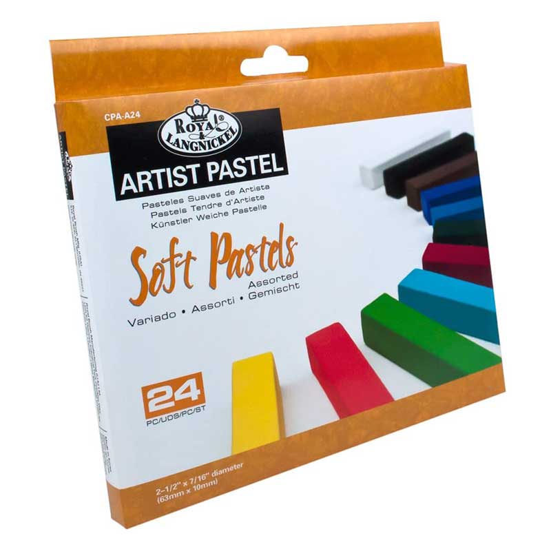 Set-24-pasteluri-cretate-Royal-&-Langnickel--culori-asortate