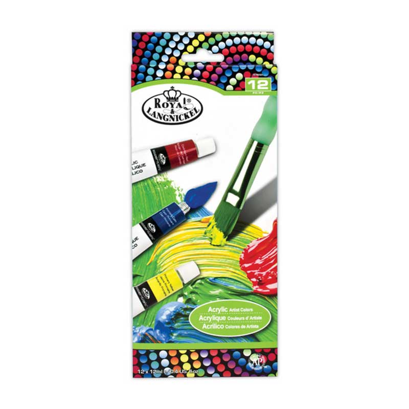 Set culori acrilice 12x12 ml Royal & Langnickel