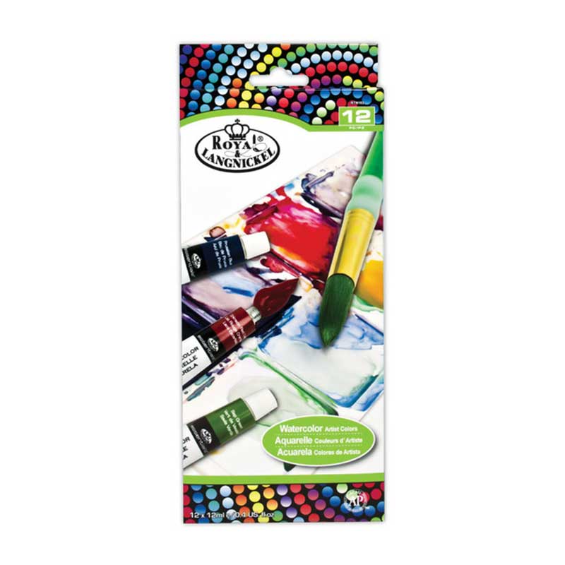 Set culori acuarela 12x12 ml Royal & Langnickel