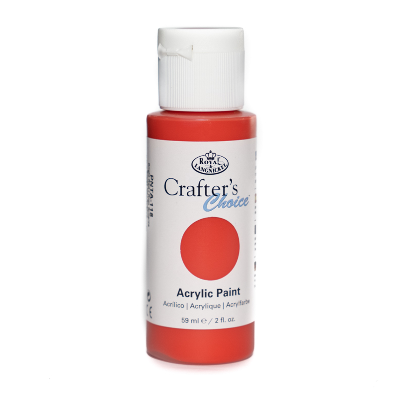 Culori acrilice Royal Crafter’s Choice 59ml 118 – Bright Red