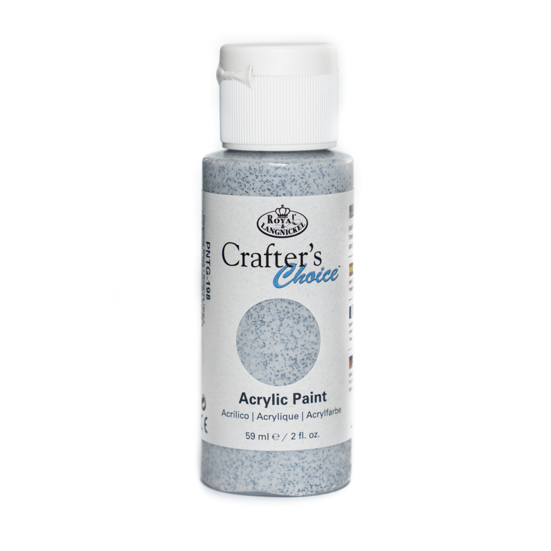 Culori acrilice Royal Iridescent Glitter 59ml 198 – Gleaming Black