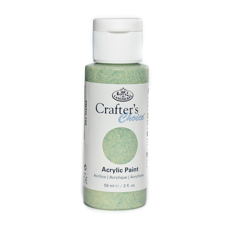 Culori acrilice Royal Iridescent Glitter 59ml 199 – Gleaming Bamboo Green