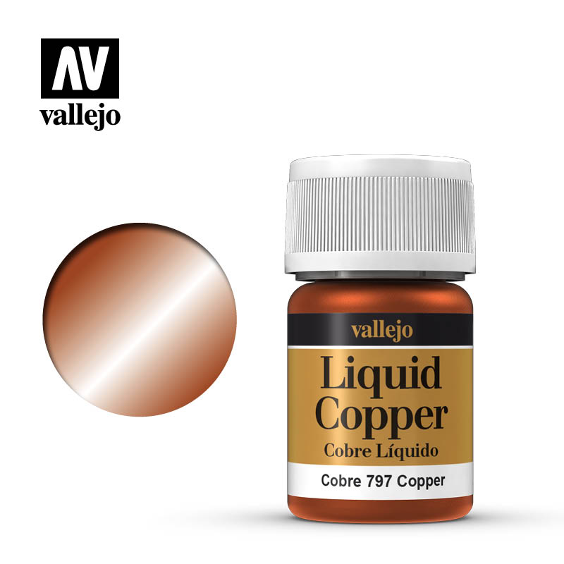 metal lichid vallejo 35 ml