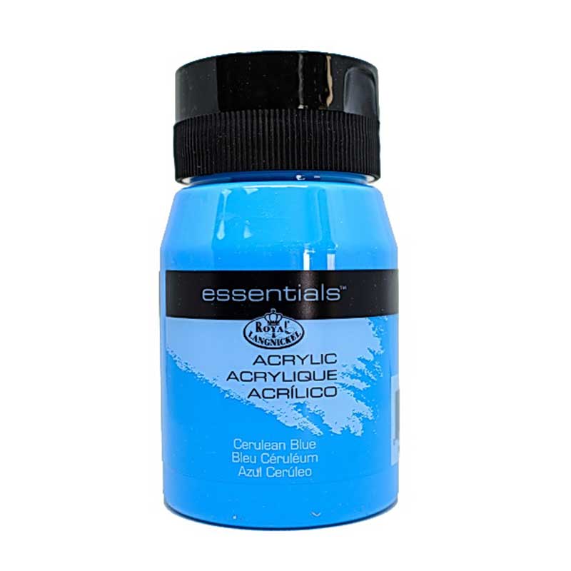 Culori acrilice Royal & Langnickel - Cerulean Blue 500 ml