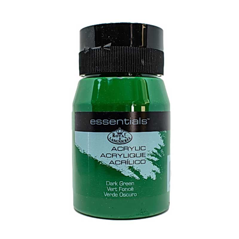 Culori acrilice Royal & Langnickel - Dark Green 500 ml