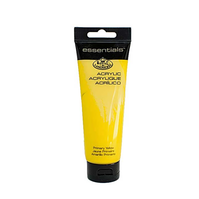 Culori acrilice Royal & Langnickel - Primary Yellow 120 ml
