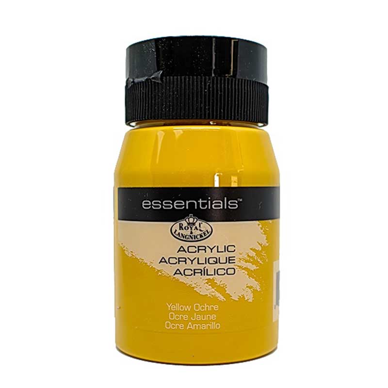 Culori acrilice Royal & Langnickel - Yellow Ochre 500 ml