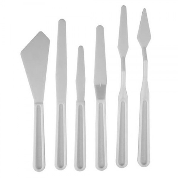 Set 6 cutite plastic pentru pictura-modelaj Royal & Langnickel rd70