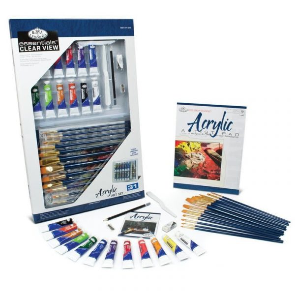 RSET-ART3302 trusa-de-pictat-culori-acrilice Royal Langnickel