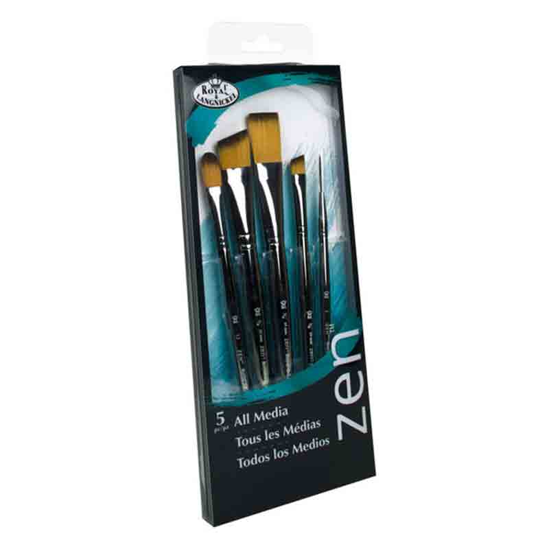 Set-5-pensule-fir-sintetic-Stroke-seria-Zen-RZEN-SET733