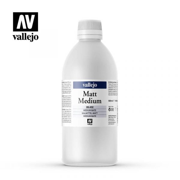 MEDIU ACRILIC MAT 500ML 28452 Vallejo