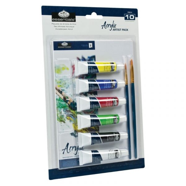 RD814 set-pictura-in-acrilic-10-piese-18x28x3-cm Royal Langnickel