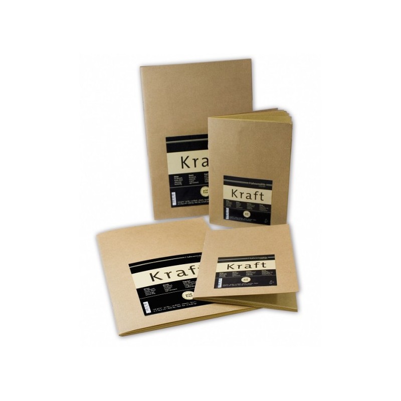 Caiet desen si schite Kraft Booklet 20 coli 120g