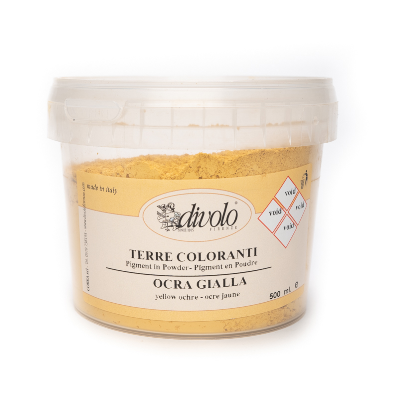 Pigmenti pamant Divolo 500 ml - Ocru galben