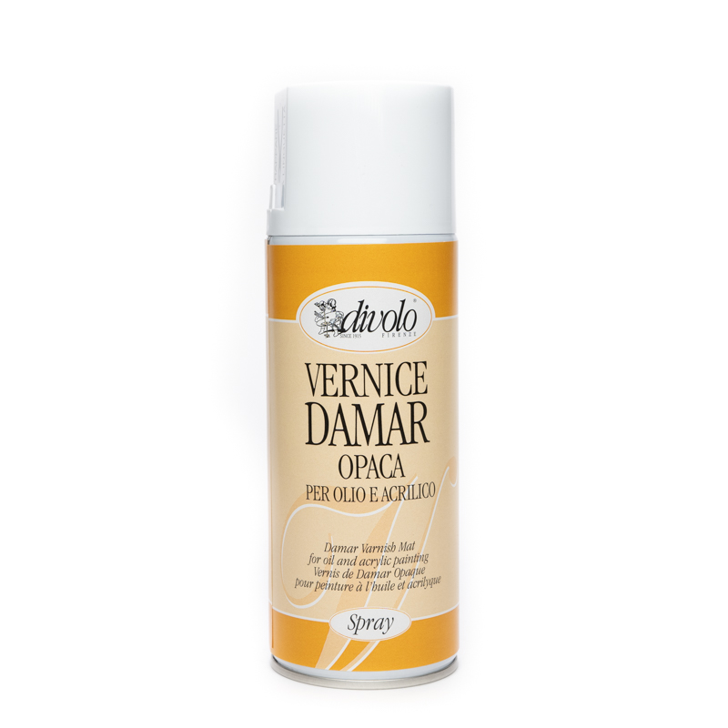 Vernis damar mat aerosol 400 ml Divolo