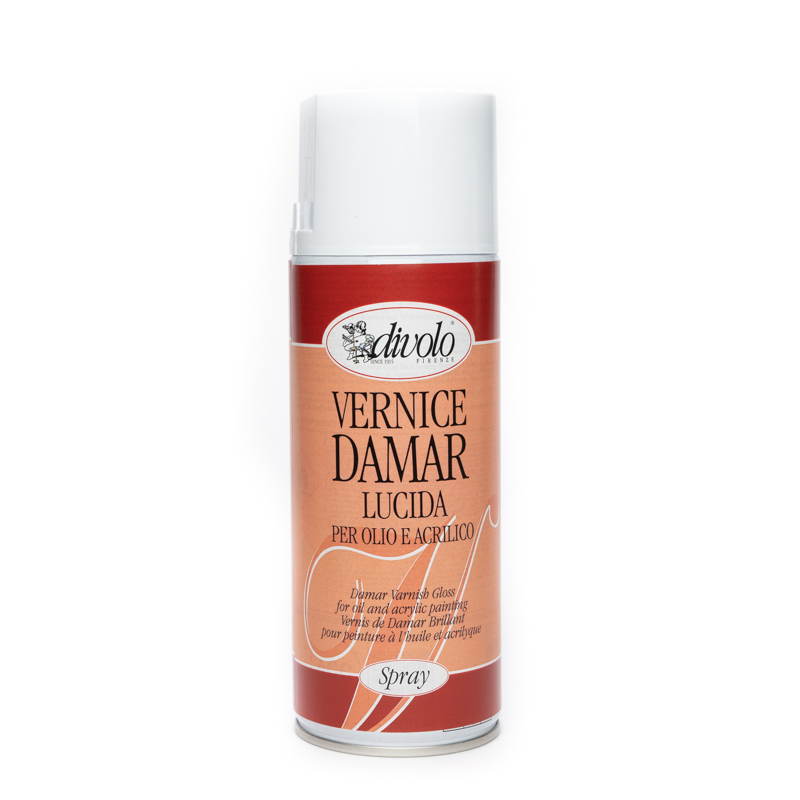 Vernis damar lucios aerosol 400 ml Divolo