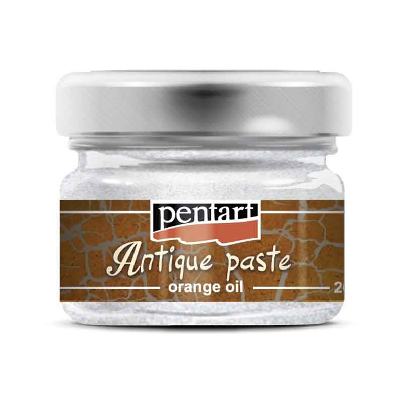 Pasta-cu-efect-antic,-Pentart-20-ml,-Alb