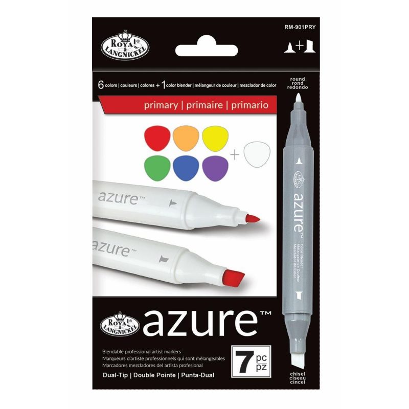Set markere Royal & Langnickel Azure 7 piese – Primary Color