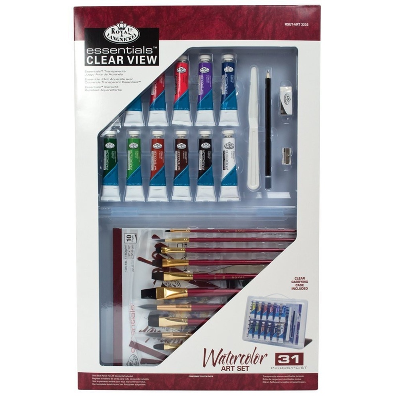 Trusa pictura culori acuarela Royal & Langnickel