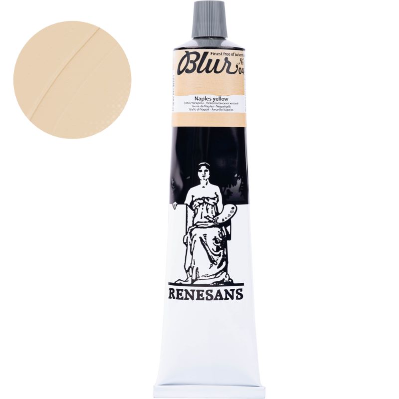 Culoare ulei, Renesans Blur, 200ml, 04 Naples yellow