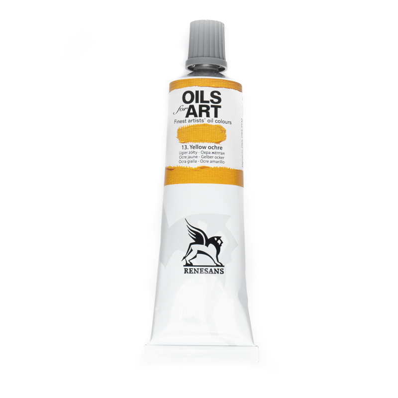 Culori ulei, Renesans OILS for ART, 60ml, 13 Yellow Ochre