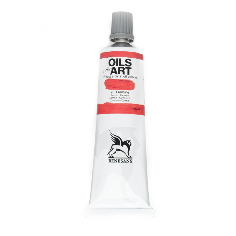 Culori ulei, Renesans OILS for ART, 60ml, 20 Carmine