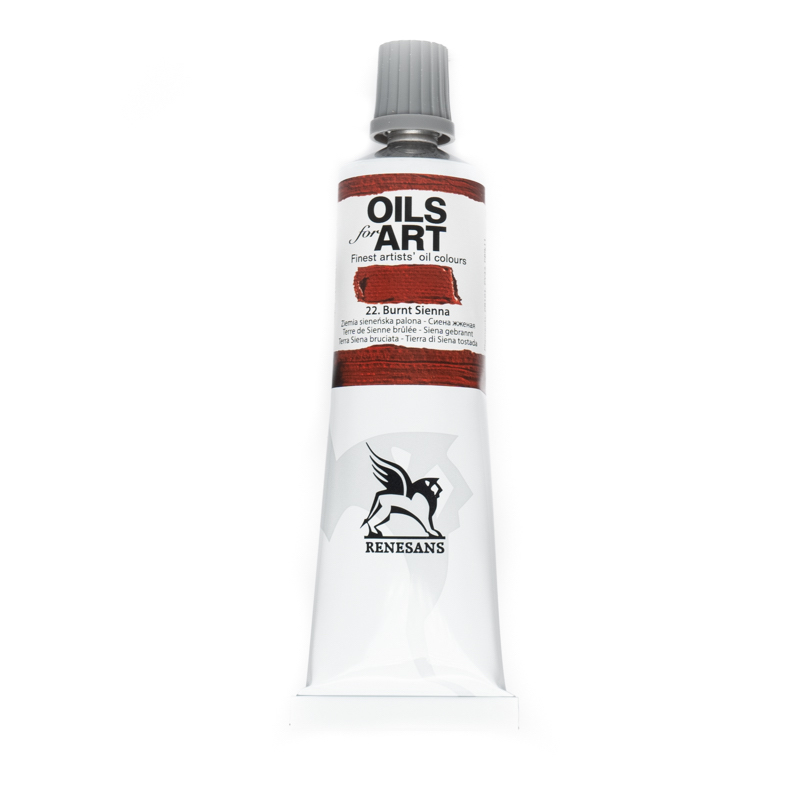 Culori ulei, Renesans OILS for ART, 60ml, 22 Burnt Siena