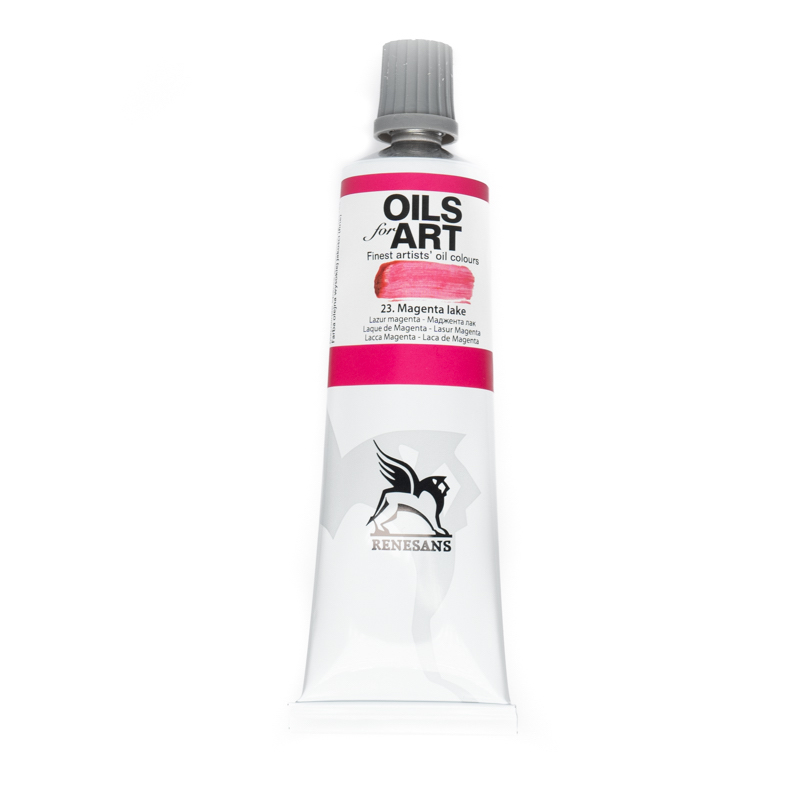 Culori ulei, Renesans OILS for ART, 60ml, 23 Magenta Lake