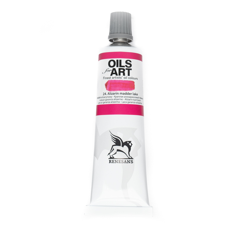 Culori ulei, Renesans OILS for ART, 60ml, 24 Alizarin Madder Lake