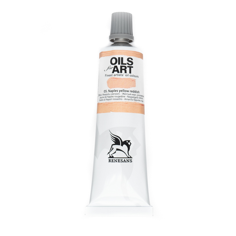 Culori ulei, Renesans OILS for ART, 60ml, 5 Naples Yellow Red Shade