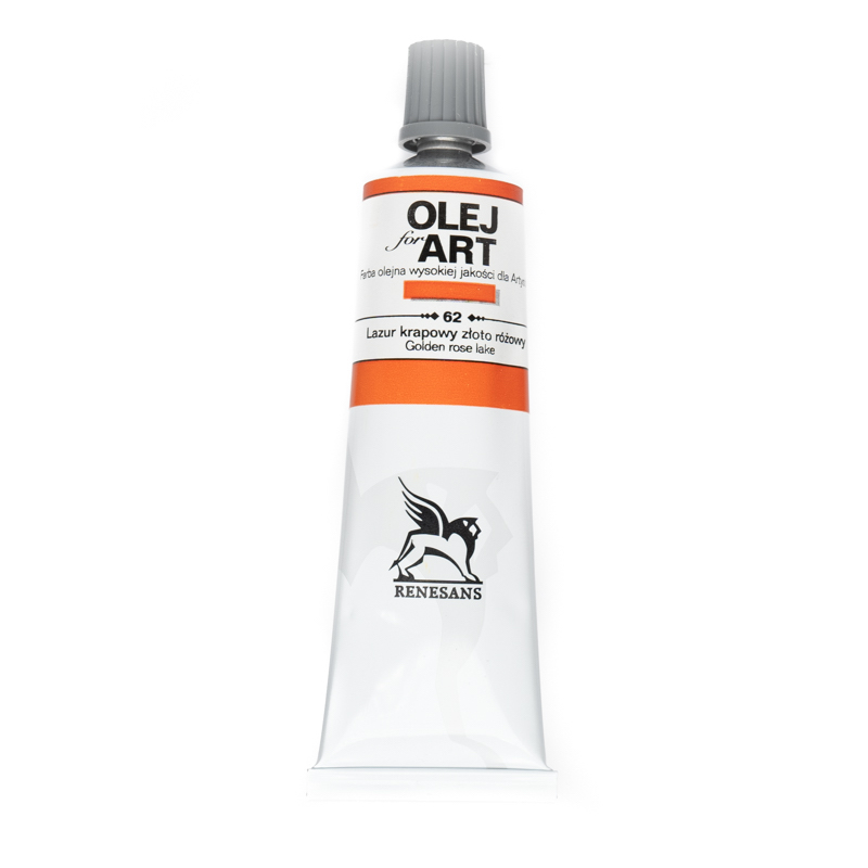 Culori ulei, Renesans OILS for ART, 60ml, 62 Golden Rose Lake